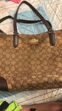 Coach Signature Tote Bag