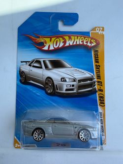 Hot wheels Nissan R34 skyline