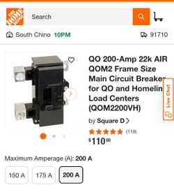 SQD QOM2200VH 200A