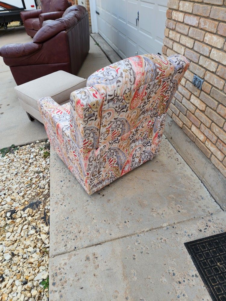 Couches and rocking chair
