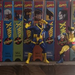 Hasbro X-men VHS Figures 