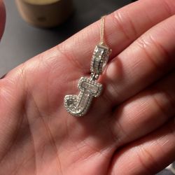 Sterling Silver J
