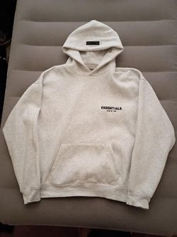 White Essential Hoodie