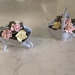 Royal Adderley Bone China Floral - 2pieces