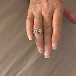 925 Stirling Silver Ring DOG MOM RING 