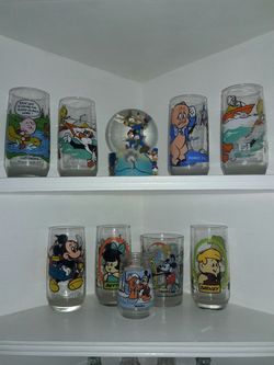 classic cartoon collectable glasses