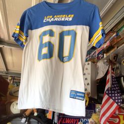 Chargers Shirt Size Youth L 14/16 Yrs Olds