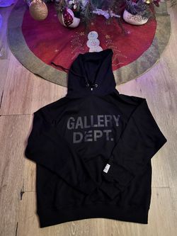 Gallery Dept Dark Black Hoodie
