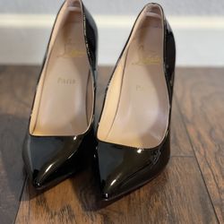 Black Heels Christian Louboutin Size 39