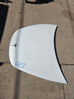 Tesla model 3 hood Oem