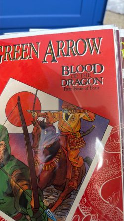 Green arrow blood of the dragon comic