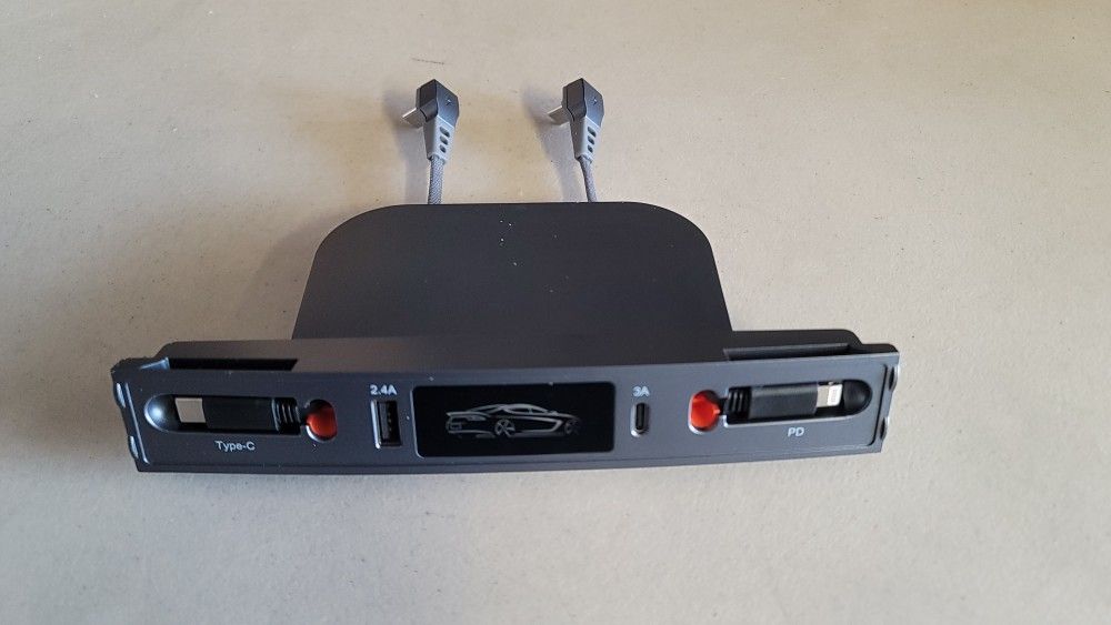 Tesla Model 3/Y Retractable Hub Docking Station $7/ Each No Box As Is 