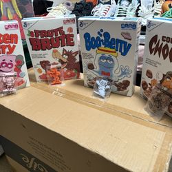 Kaws Cereal Box With Toys