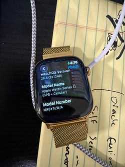 Apple Watch series 11 Gold