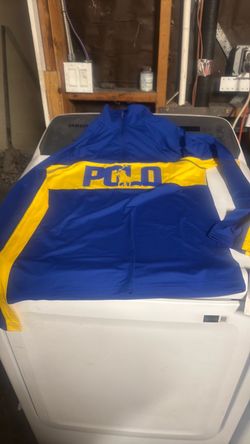 Polo Ralph Lauren Track Jacket Blue Yellow