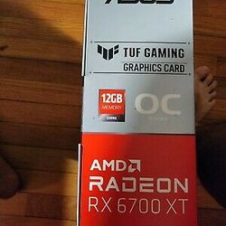 ASUS TUF Gaming Radeon RX 6700 XT OC Edition, 12GB GDDR6 
