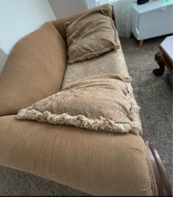 Couch and table