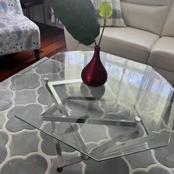 Glass Top Coffe Table