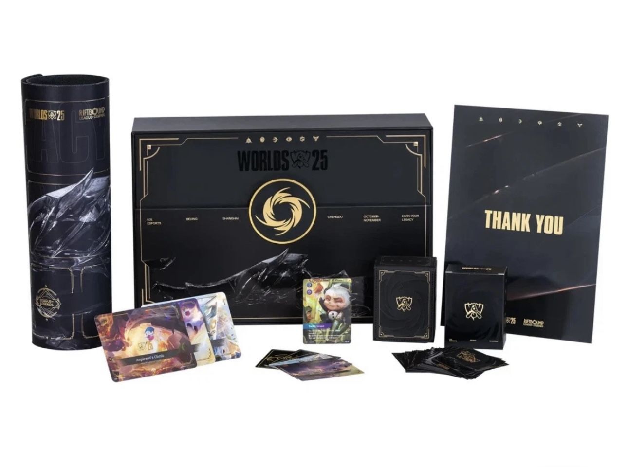 Riftbound League of Legends TCG Exclusive ENGLISH WCS25 Worlds Bundle - PRESALE