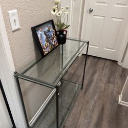 Glass Entry Table
