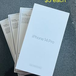 4 Boxes Only For iPhone 14 Pro