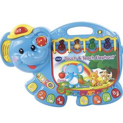 VTech Touch and Teach Elephant Book , Blue  for "electronic books"