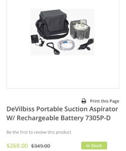 Suction Machine Brand New