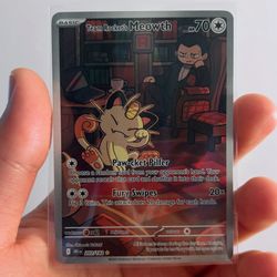 Pokemon ‘Team Rocket’s Meowth’ ex IR (203/182)