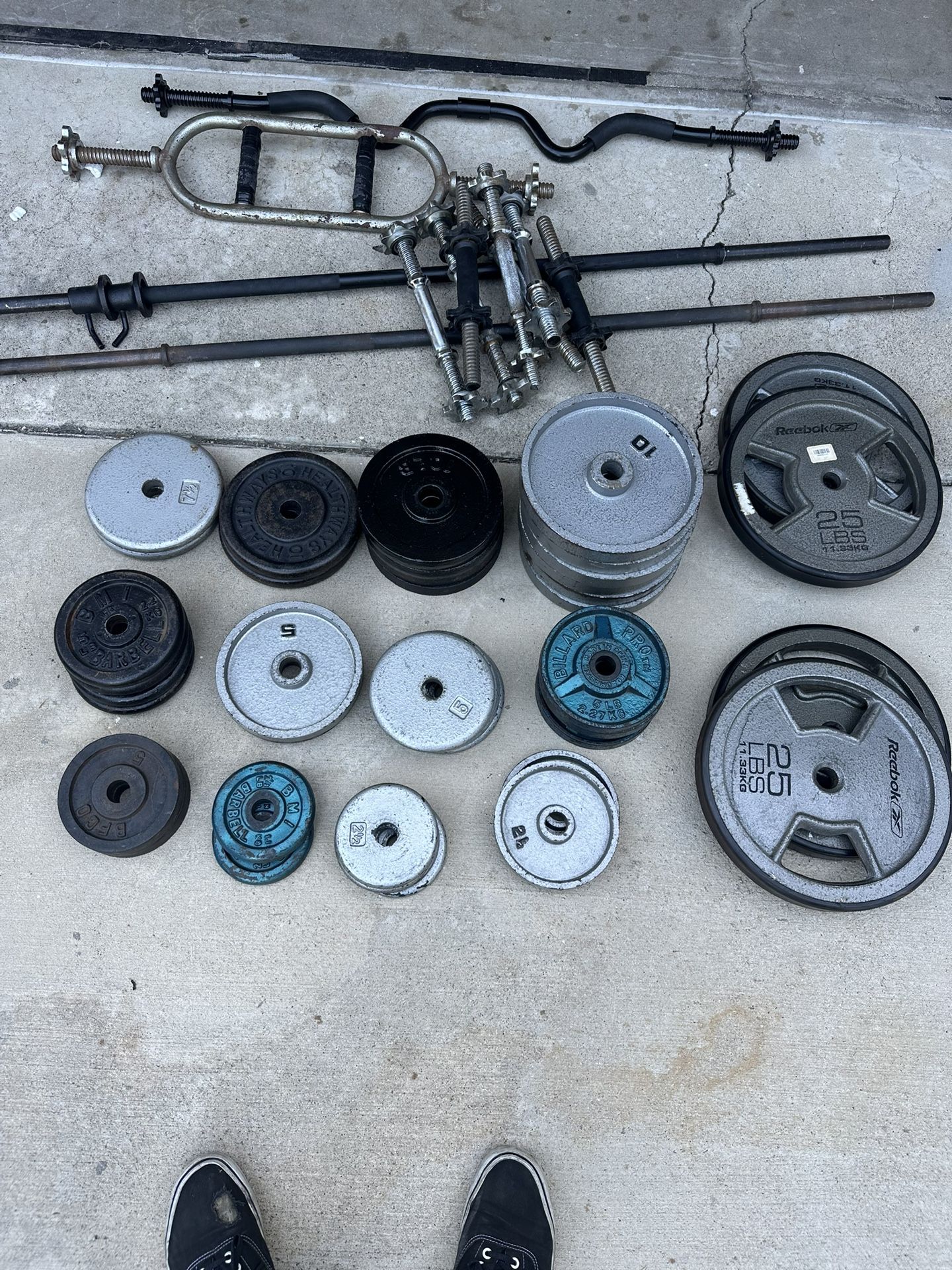 Cast Iron Weights And Equipment