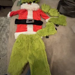 The Grinch Baby Suit
