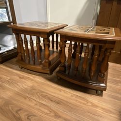 Drexel American Revolution End Tables Vintage
