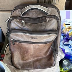 Kenneth Cole pure leather backpack