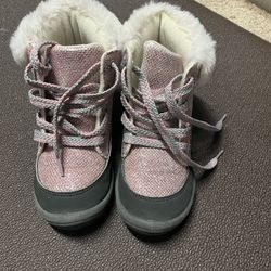 Pink Winter Boots for Kids size 11