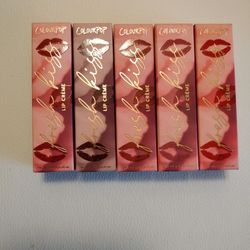 5 Dark Colourpop Lipsticks 
