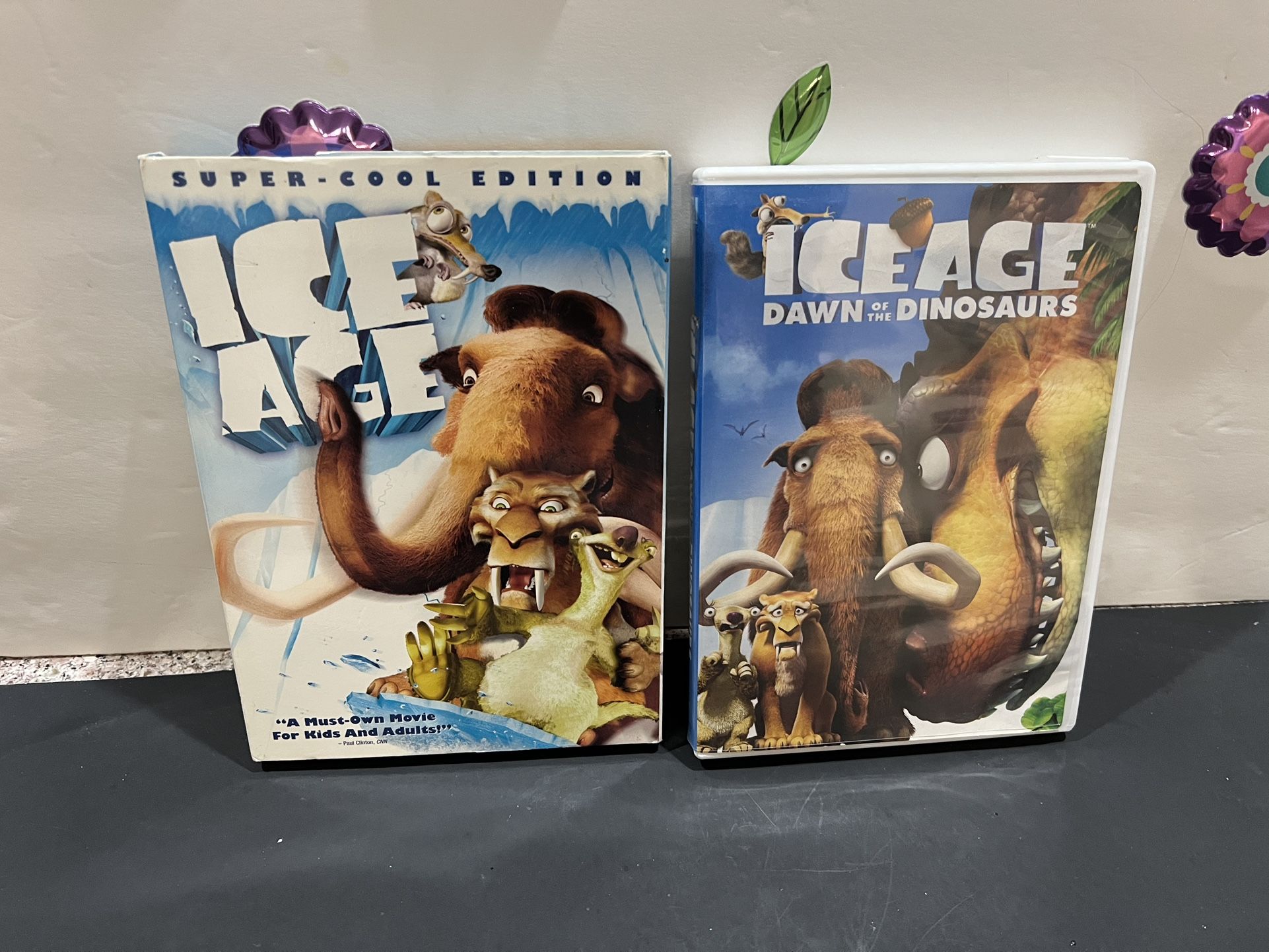ICE AGE - DAWN OF THE DINOSAURS  AND SUPER COOL. EDITION 2 Disc DVD - EXCELLENT  CONDITION