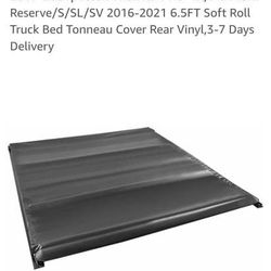 Nissan Titan 6.5FT Soft Roll Up Truck Bed Tonneau Cover auto parts