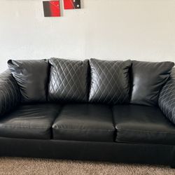 Black Sofa/love Seat  $700/ OBO 