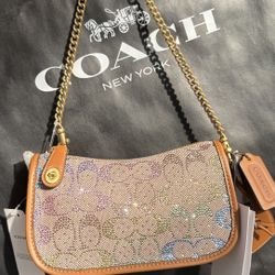 Coach Swinger 20 Crystal Rainbow 