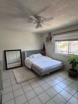 New Ikia bed with memory foam