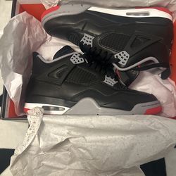 Jordan Retro 4 Bred Men’s Size 10 Used