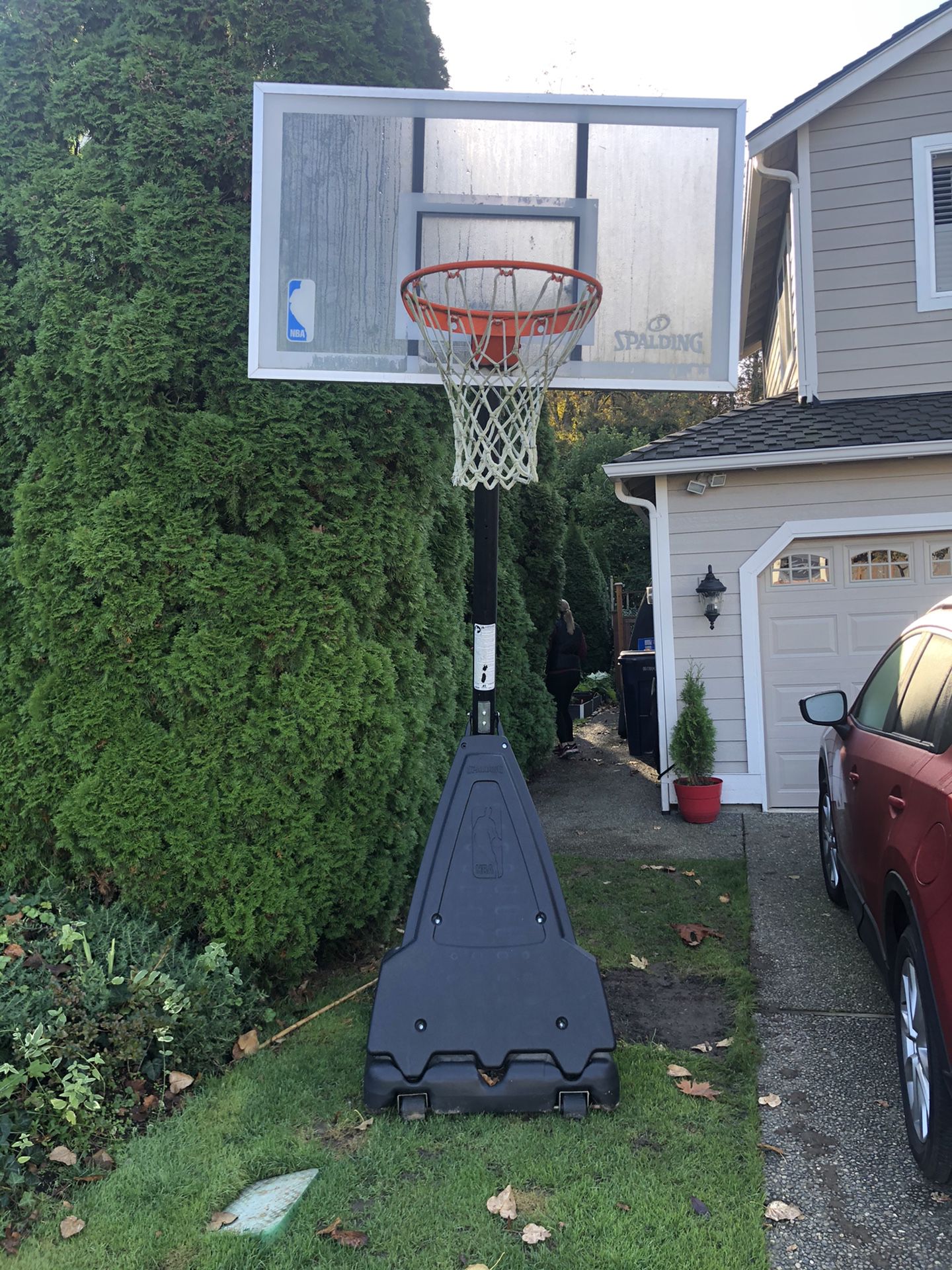 Adjustable Spalding Basketball Hoop