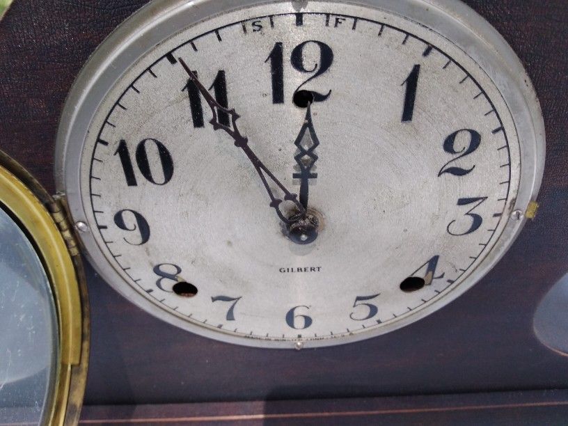 Antique Gilbert Mantle Clock 