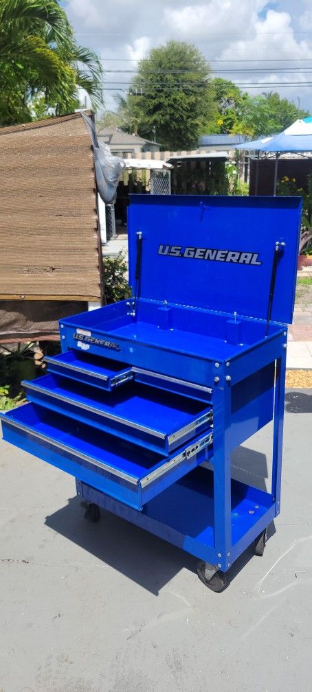 Mobile Tool Box, U.S. General 30in 4 Drawer