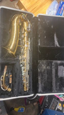 Vintage Bundy salmer USA alto saxophone (serial#726438