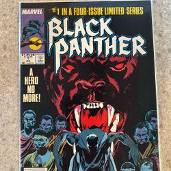 MARVEL COMICS Black Panther Comic Book  #1 (1988) Marvel Limited Series