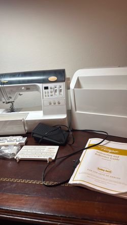 Babylock Sewing Machine , Mannequin & Fabric