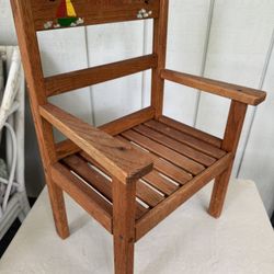 Child Sized Wooden Chair