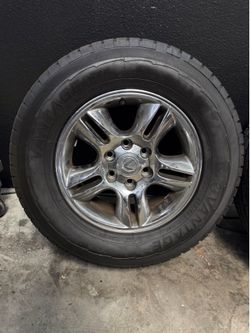 Lexus gx470 stock wheels