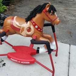 Kids Children's Rocking Horse New 