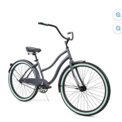 26" Huffy Cranbrook Comfort Cruiser Bike, Ages 13+ Years, Gray
